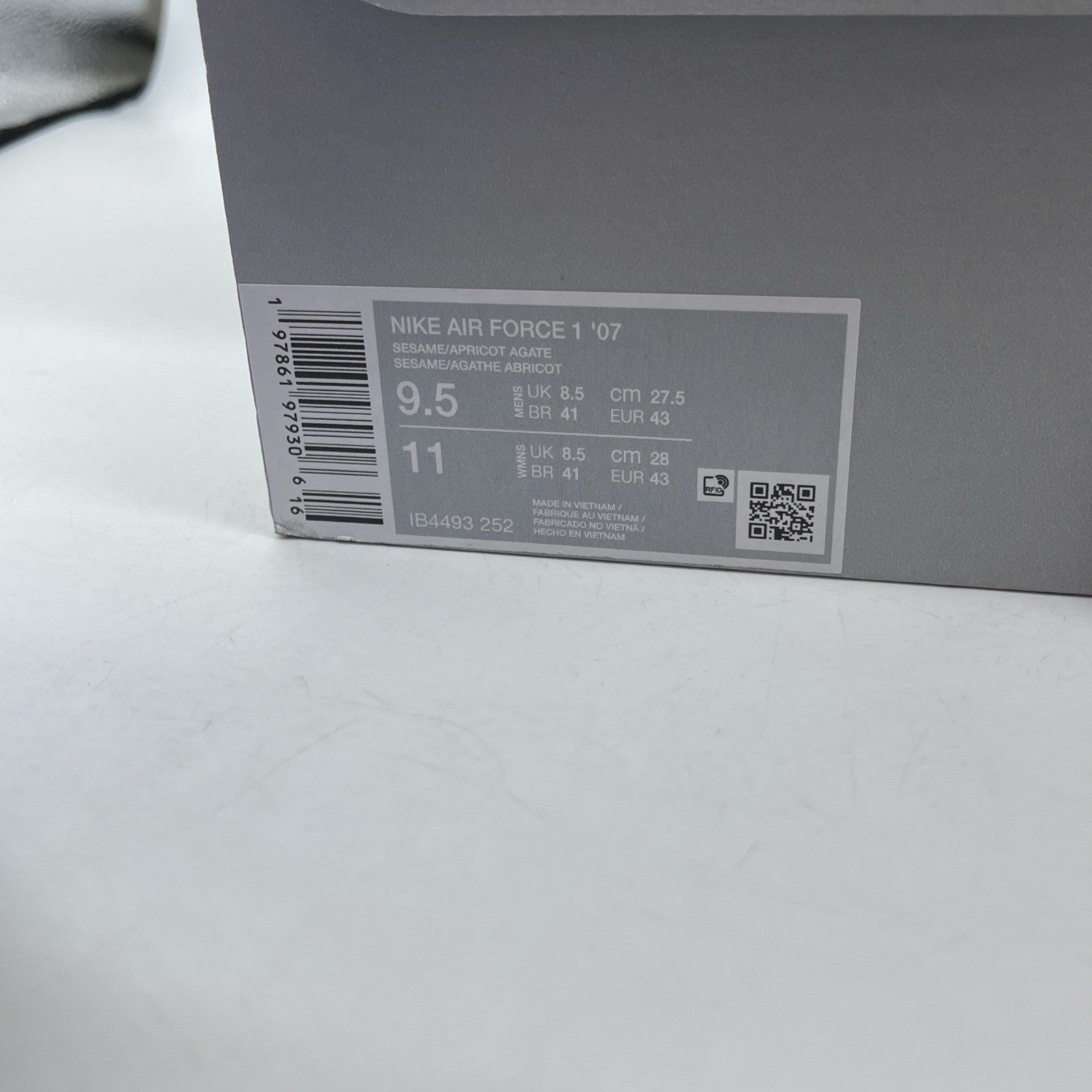 Size 9.5 - Nike Air Force 1 Low Easter 2025 Blue Purple Leather (IB4493-252)