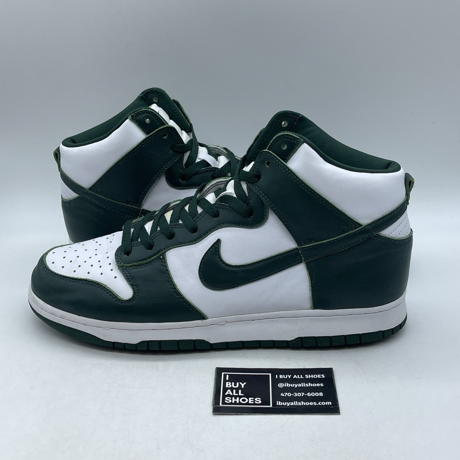 Size 13 - Nike Dunk SP High Spartan Green (CZ8149-100)