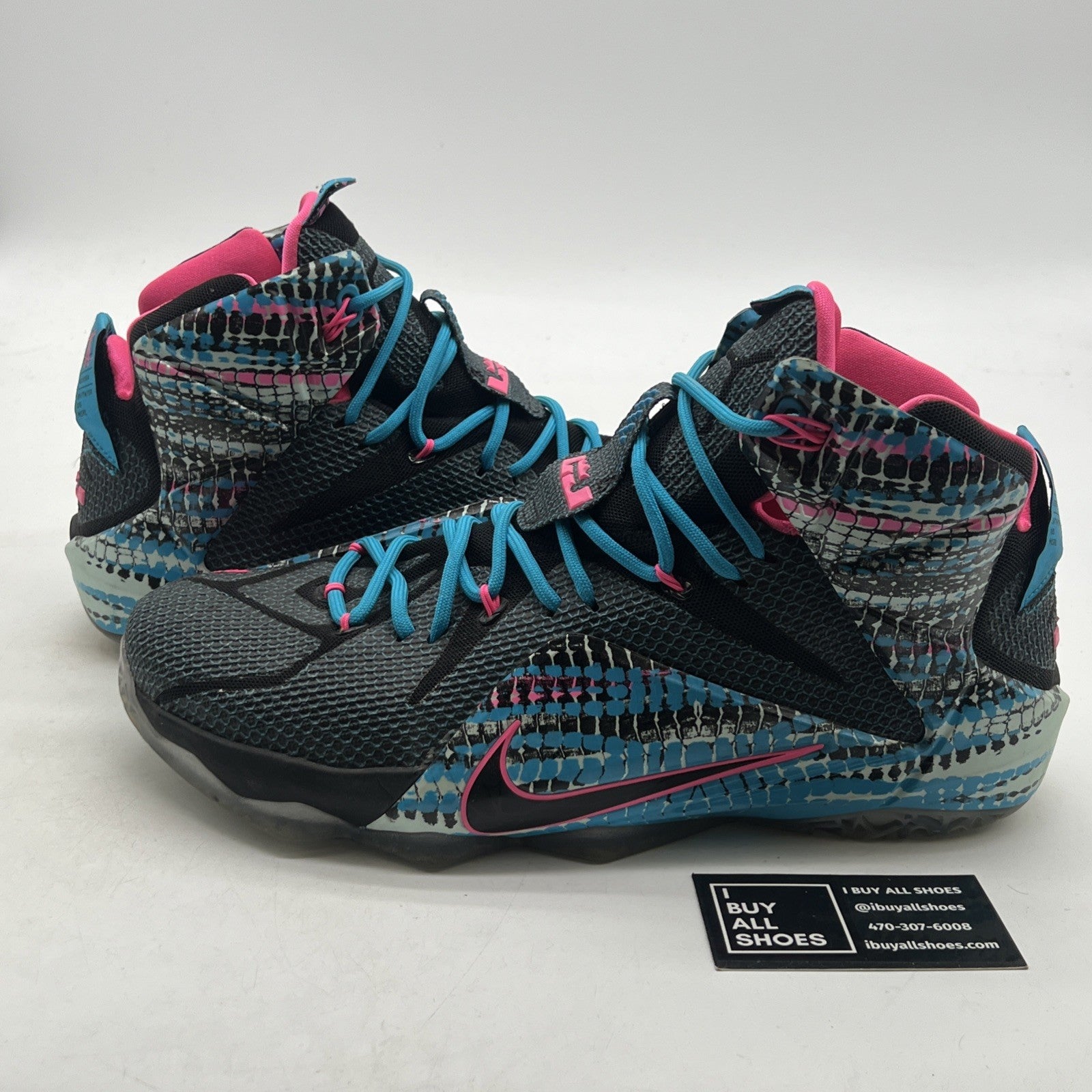 Size 12 - Nike LeBron 12 23 Chromosomes (684593-006)