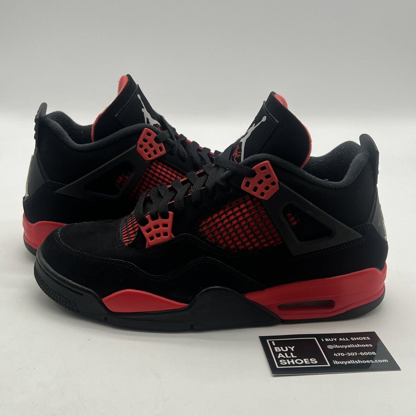 Size 9 - Air Jordan 4 Retro Mid Red Thunder (CT8527-016)