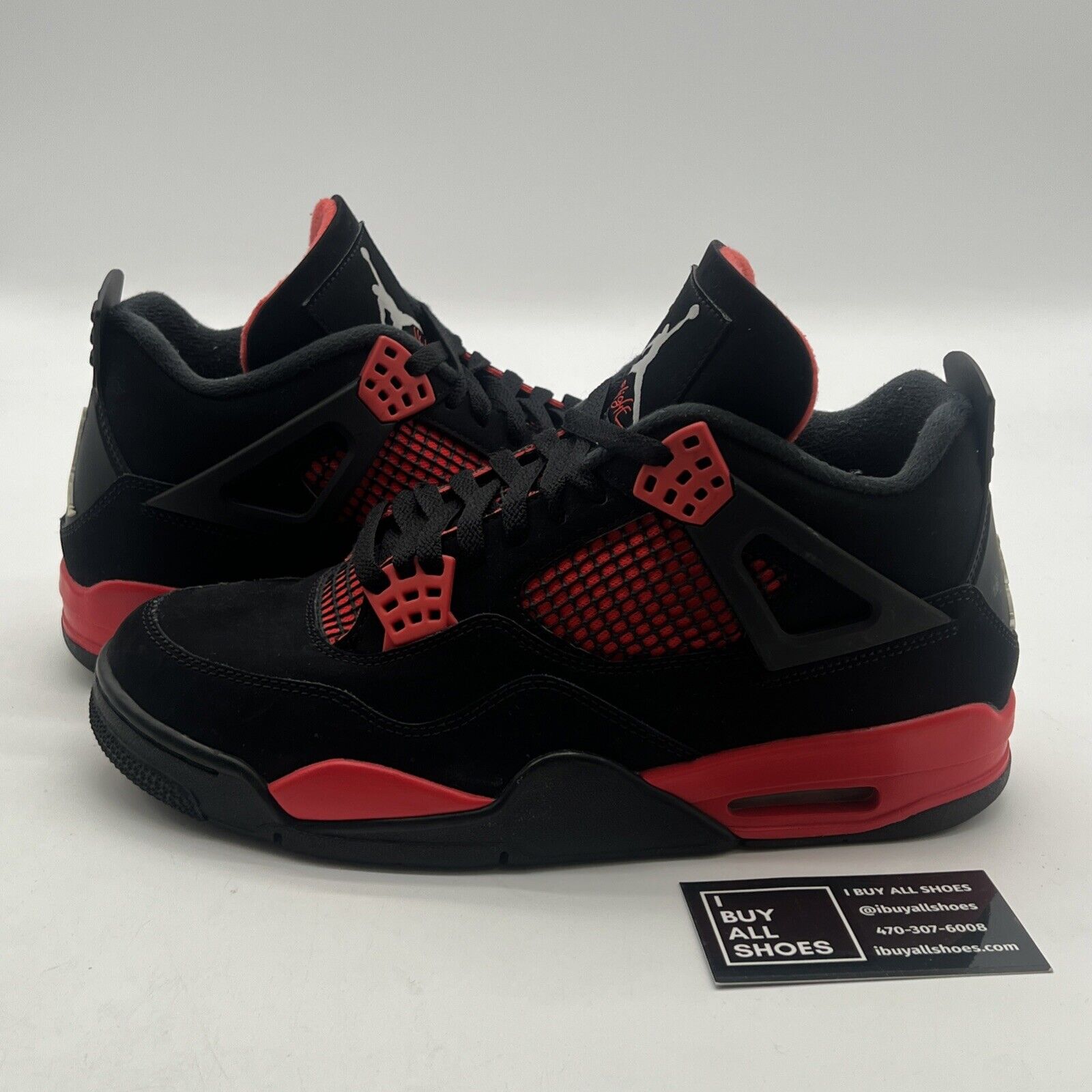 Size 9 - Air Jordan 4 Retro Mid Red Thunder (CT8527-016)
