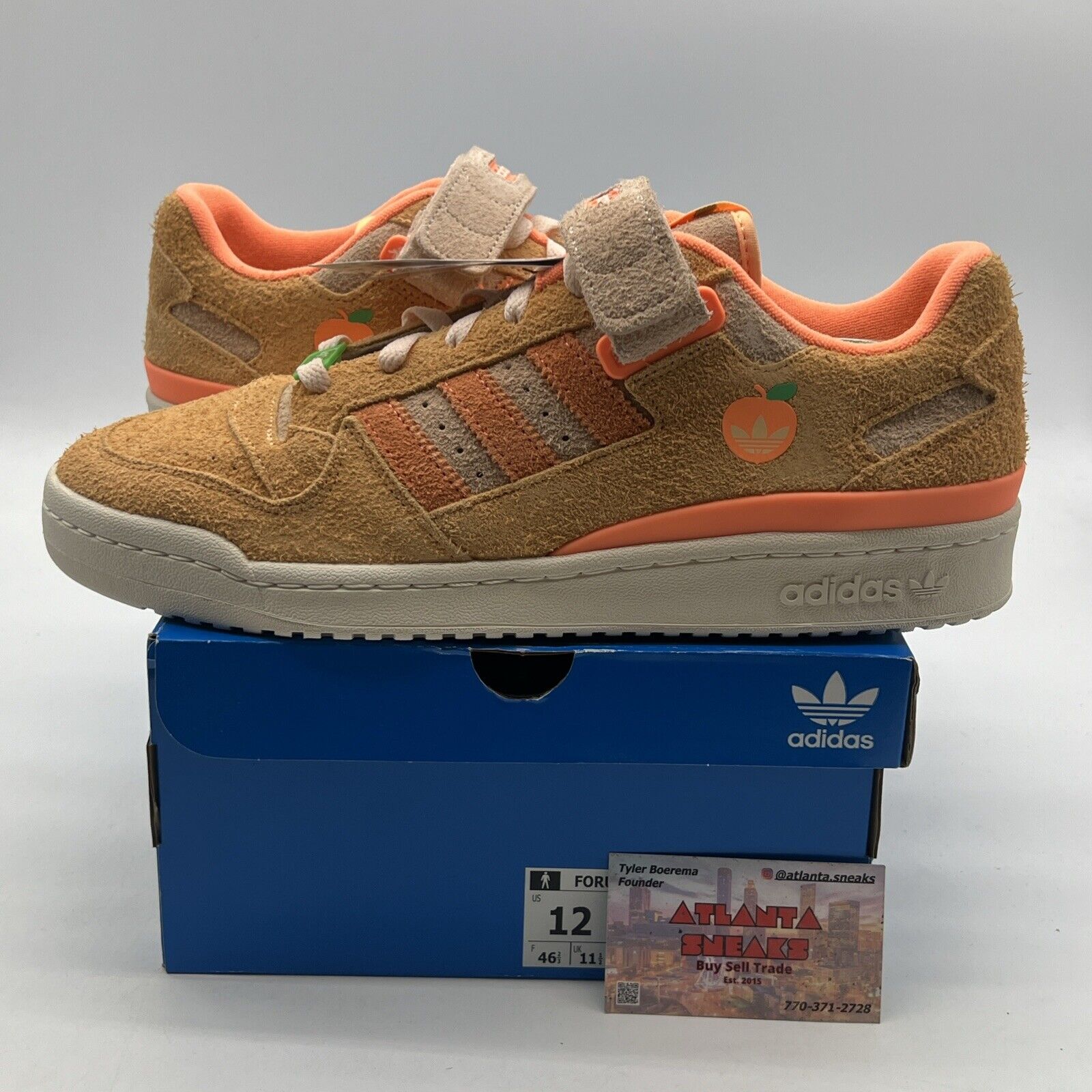 Size 12 - adidas Snipes x Forum Low Peach Tree (IF7989)