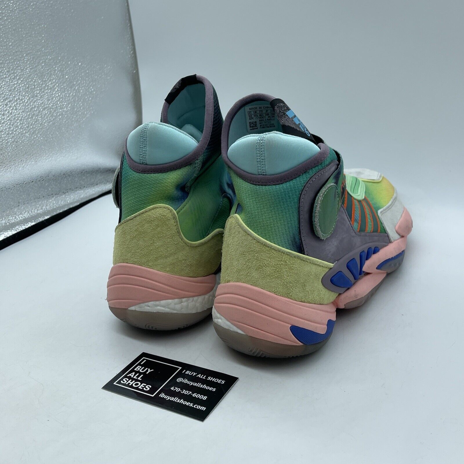 Size 12 - adidas Pharrell x Crazy BYW 0 To 60 STMT Reflexology Suede (FV7333)