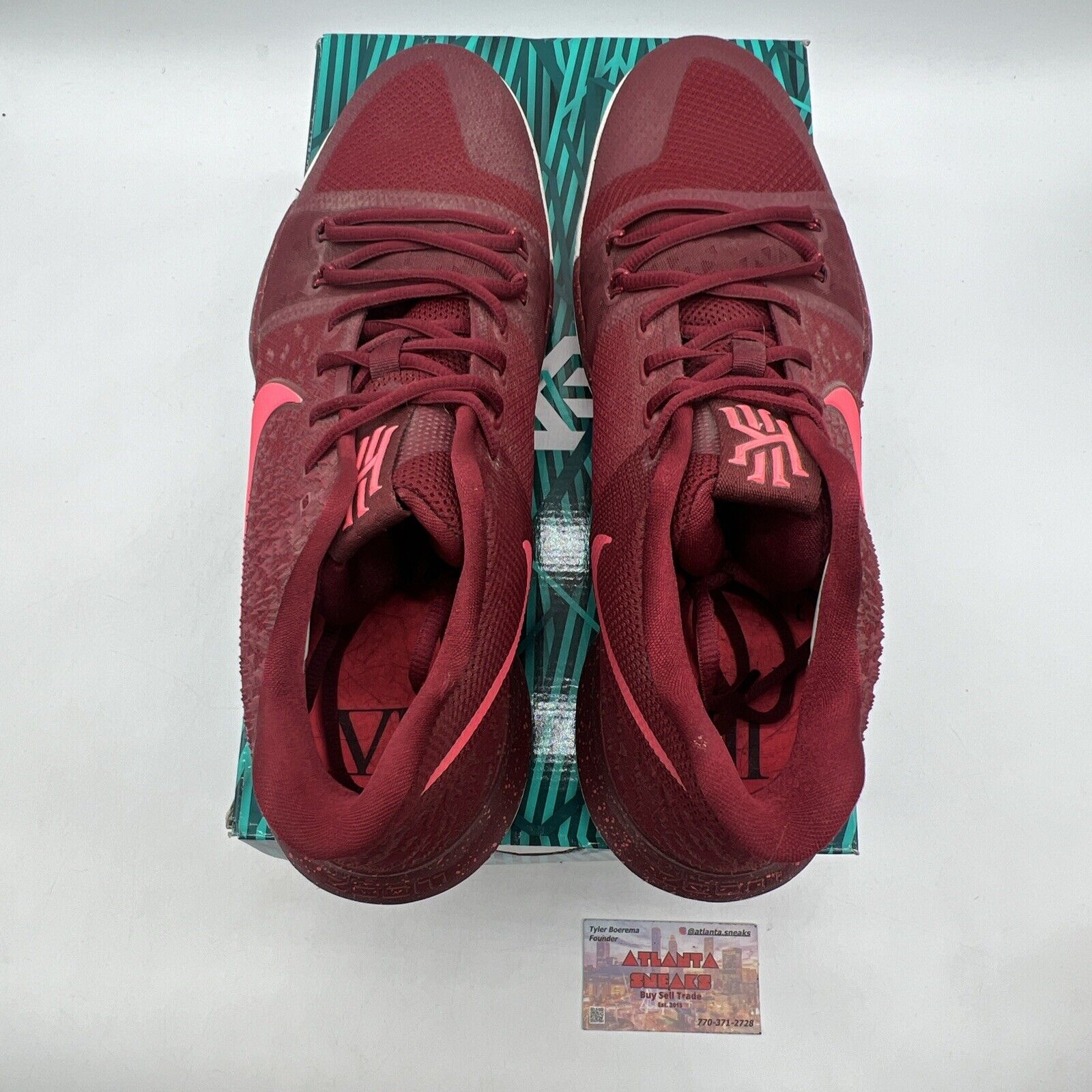 Size 14 - Nike Kyrie 3 Hot Punch White (852395-681)