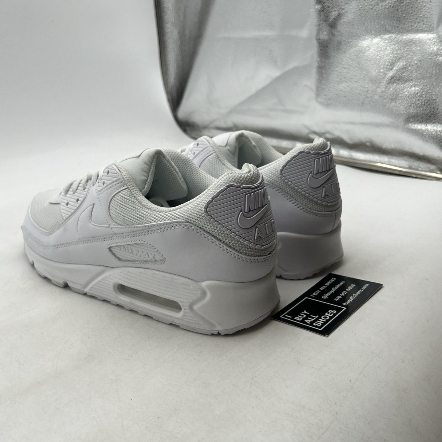 Size 13 - Nike Air Max 90 Triple White 2020 (CN8490-100)