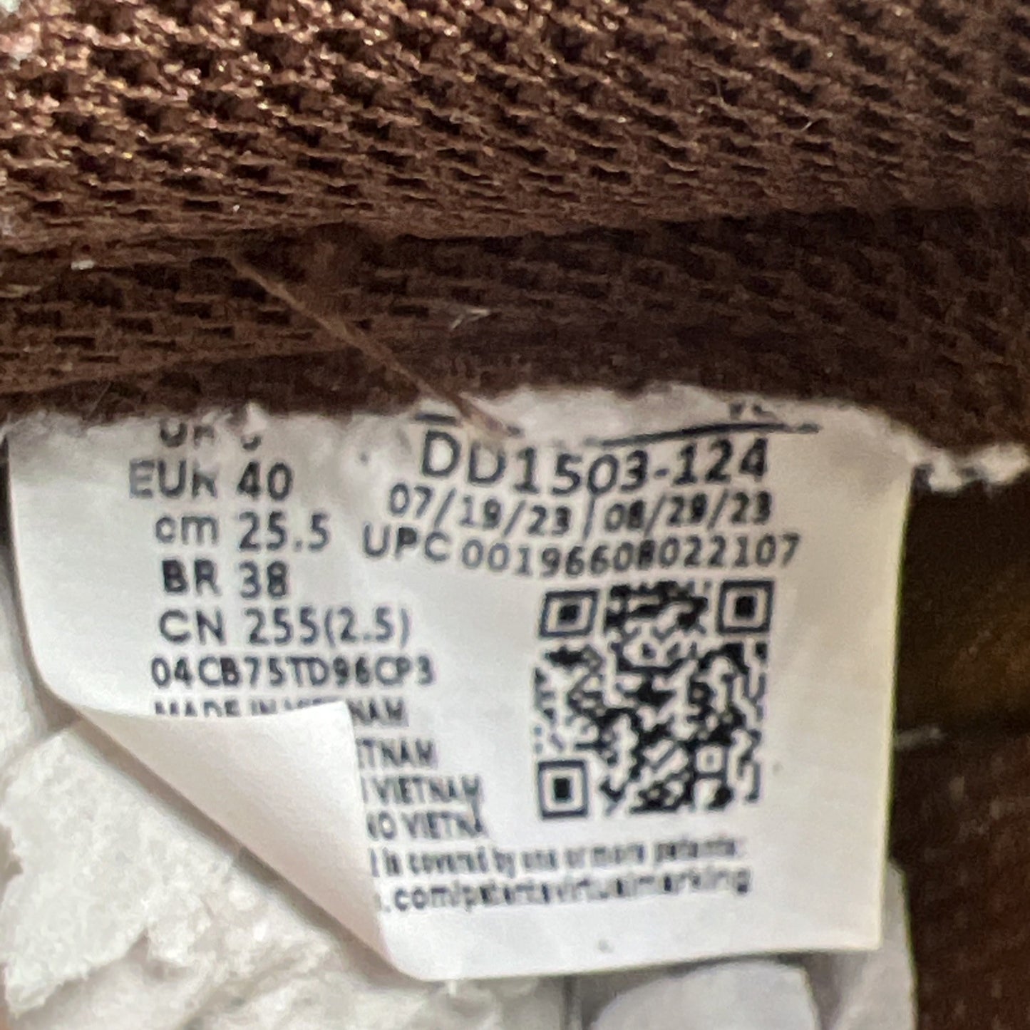 Size 8.5 - Nike Dunk Low Cacao Wow W (DD1503-124)