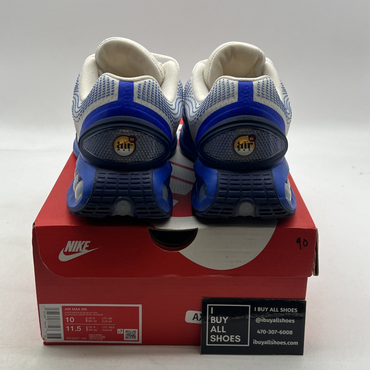 Size 10 - Nike Air Max DN Platinum Royal (DV3337-102)