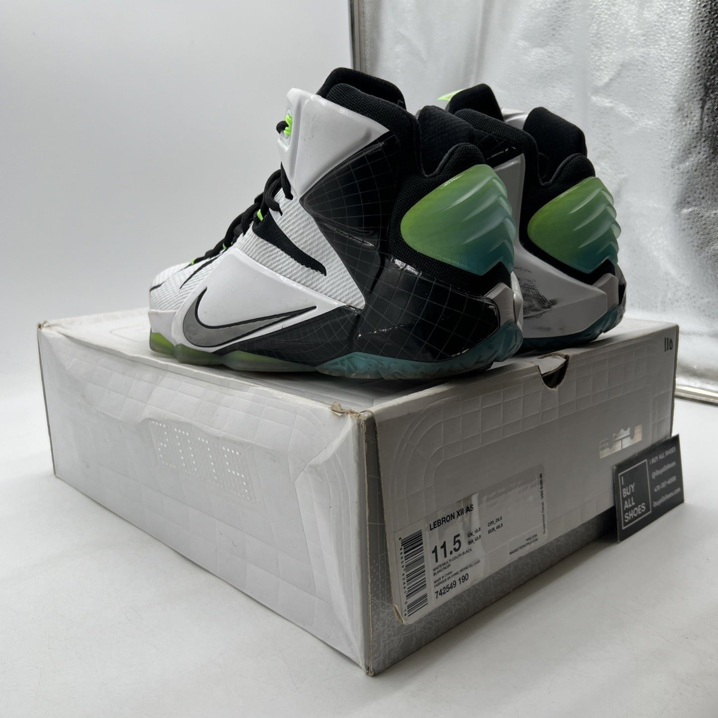 Size 11.5 - Nike LeBron 12 All Star (742549-190)
