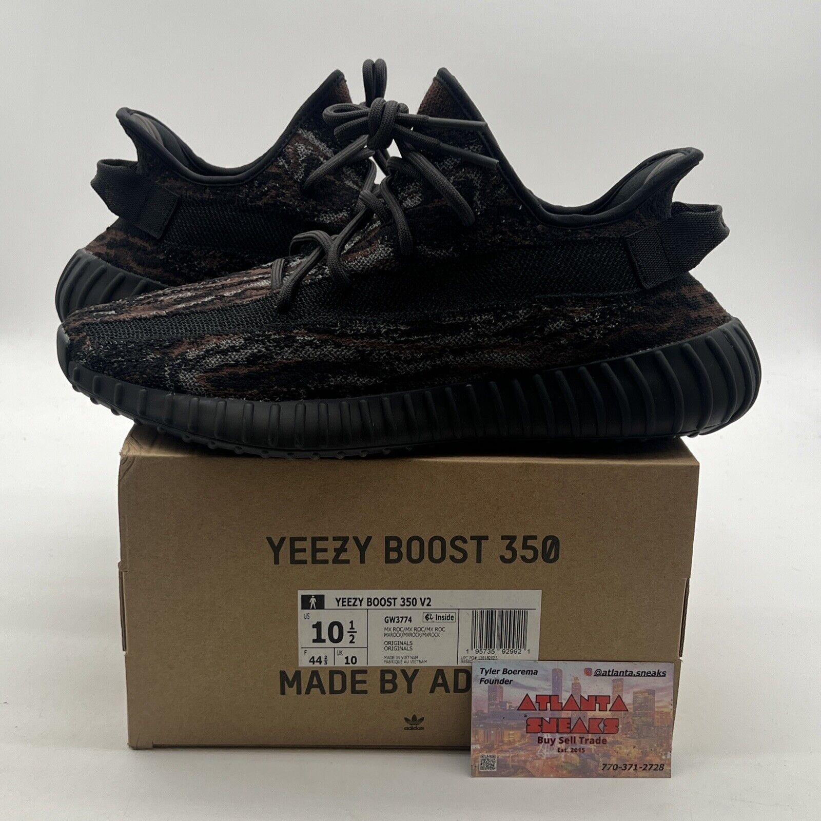 Size 10.5 - adidas Yeezy Boost 350 V2 Low MX Rock (GW3774)