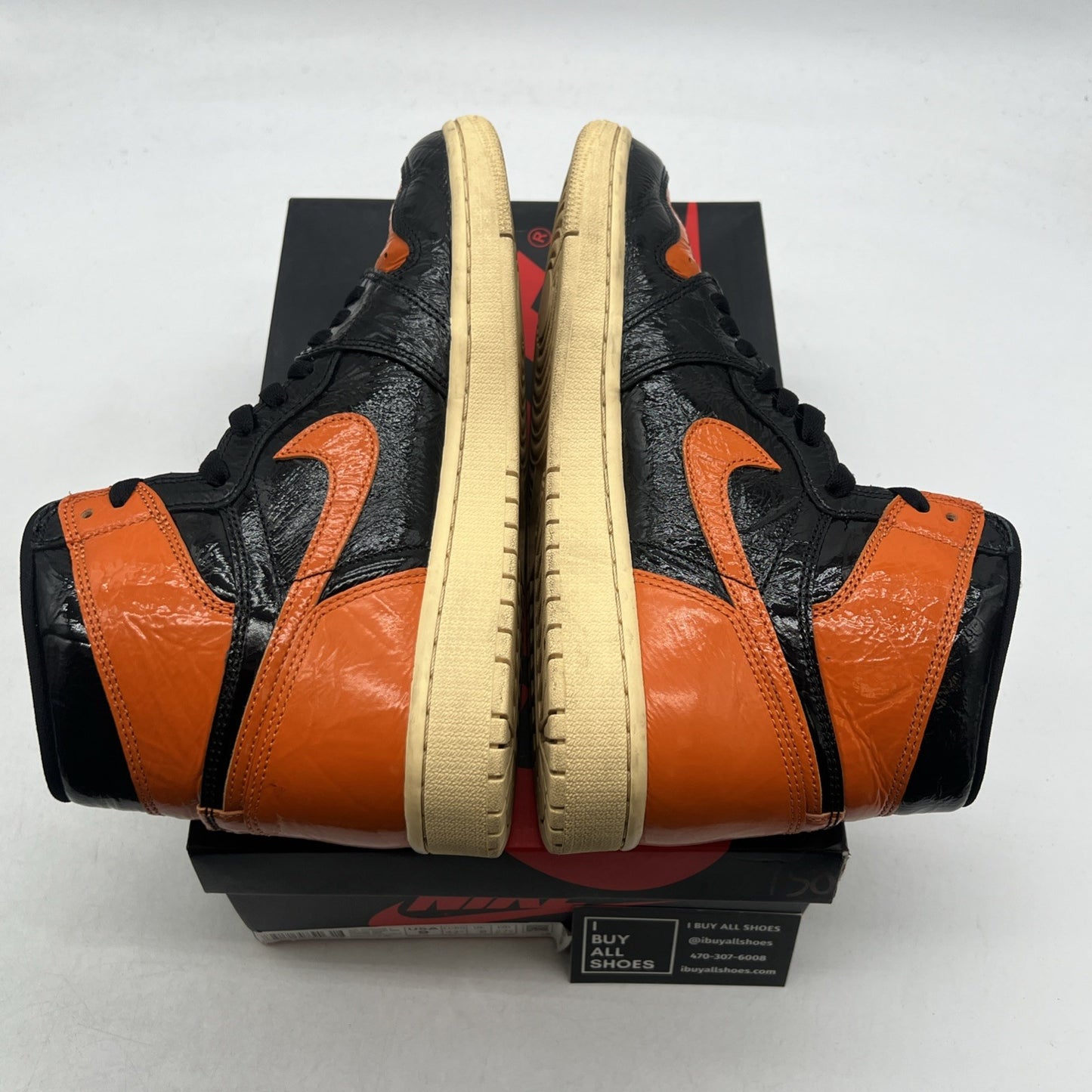 Size 9 - Air Jordan 1 Retro OG High Shattered Backboard 3.0 (555088-028)