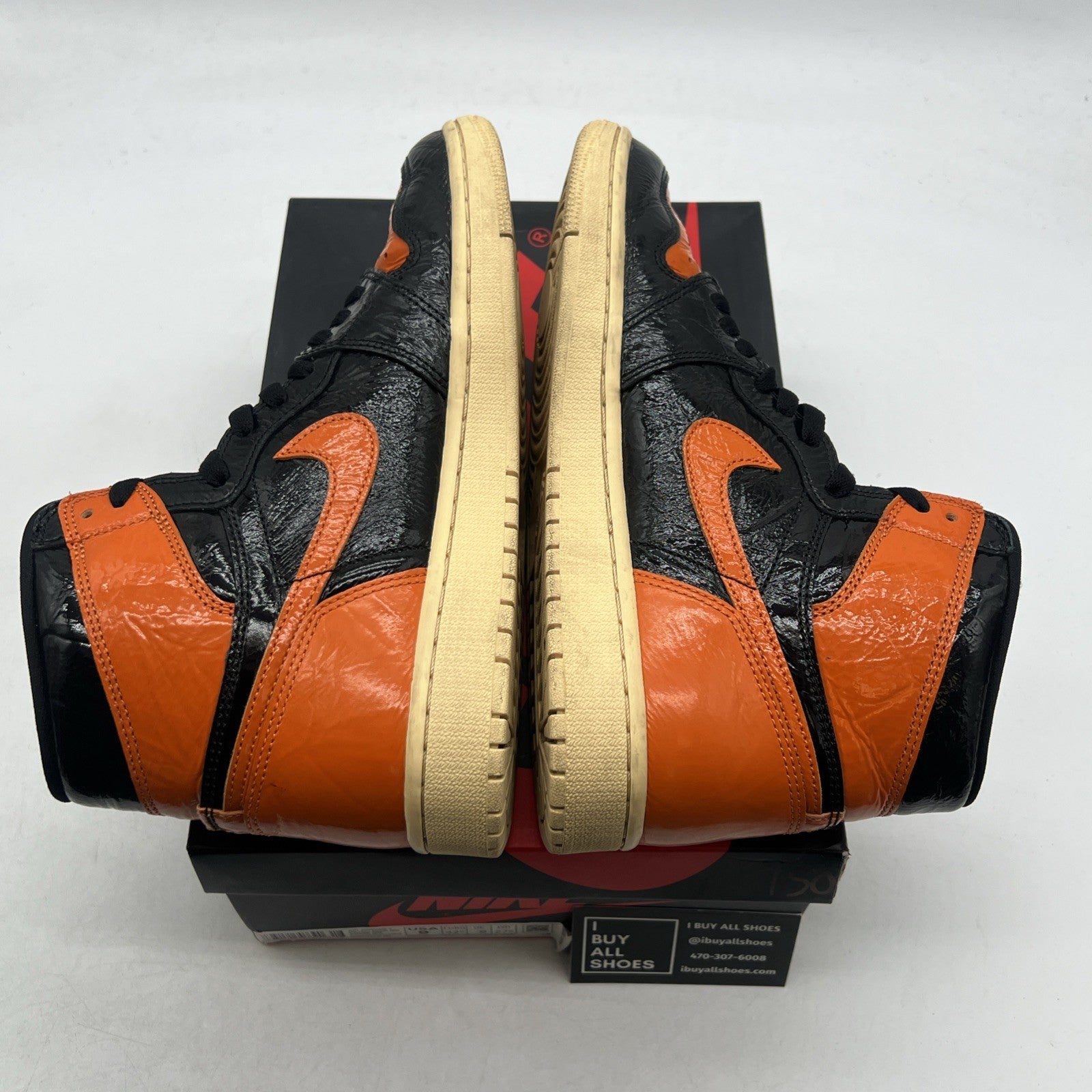 Size 9 - Air Jordan 1 Retro OG High Shattered Backboard 3.0 (555088-028)