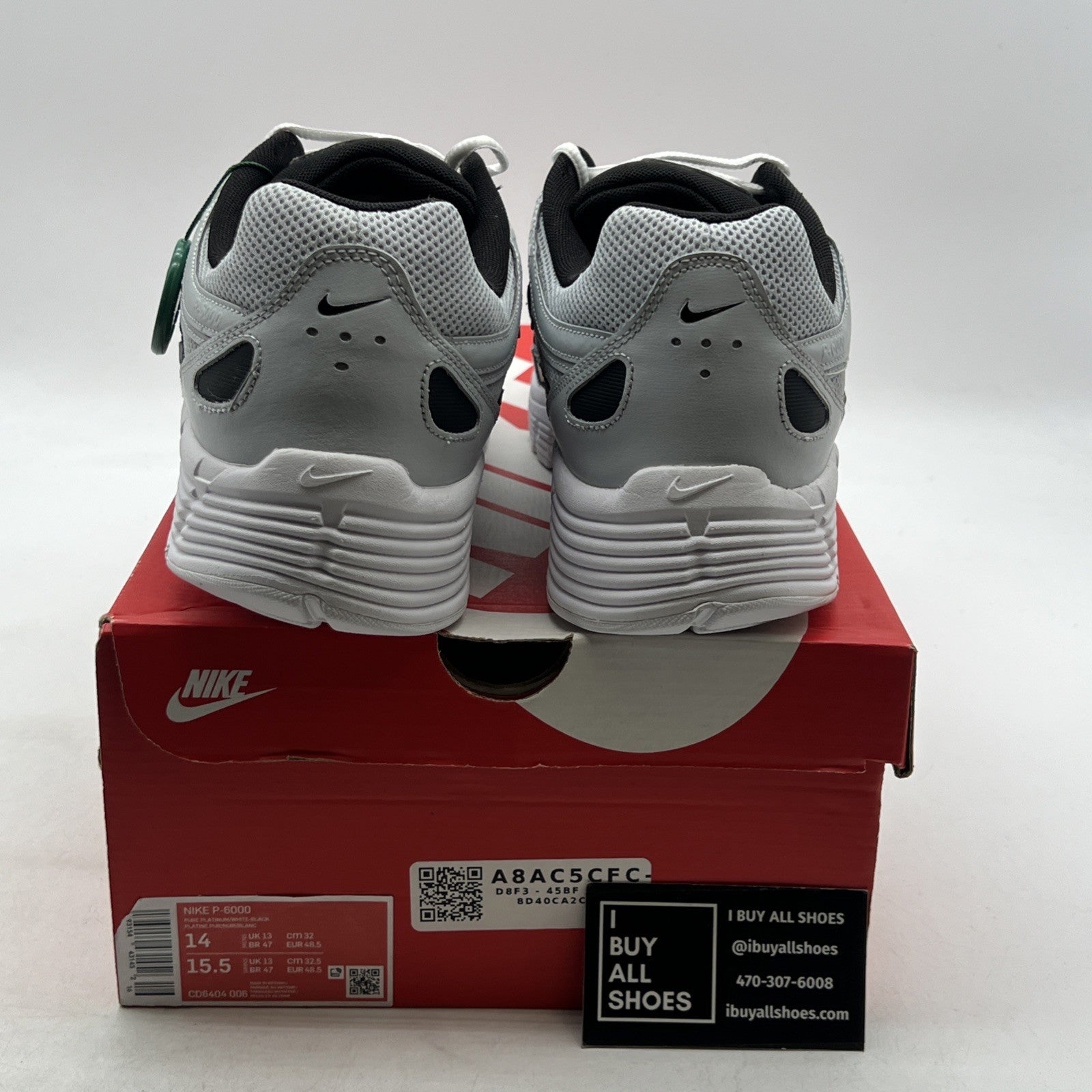 Size 14 - Nike P-6000 Pure Platinum (CD6404-006)