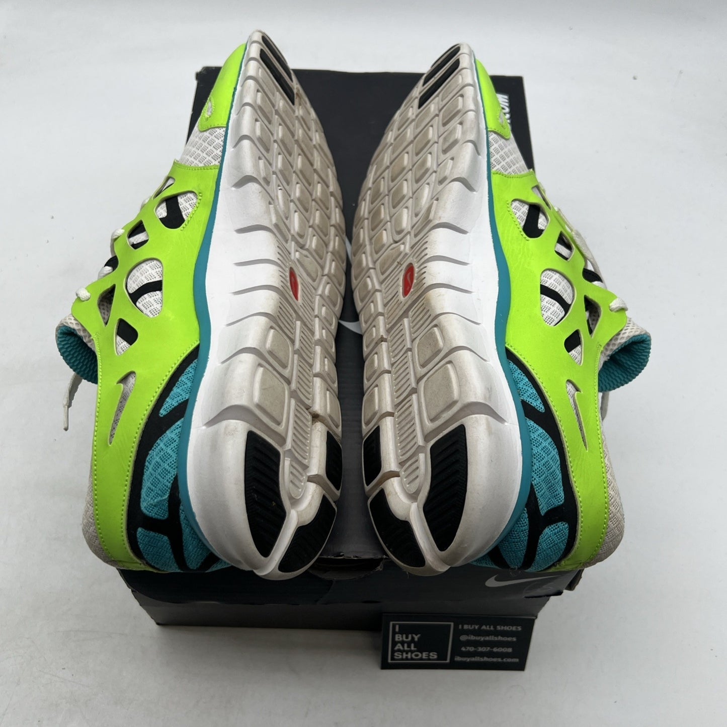 Size 13 - Nike Free Run 2 Apple Green Running Nike ID (466985-991)