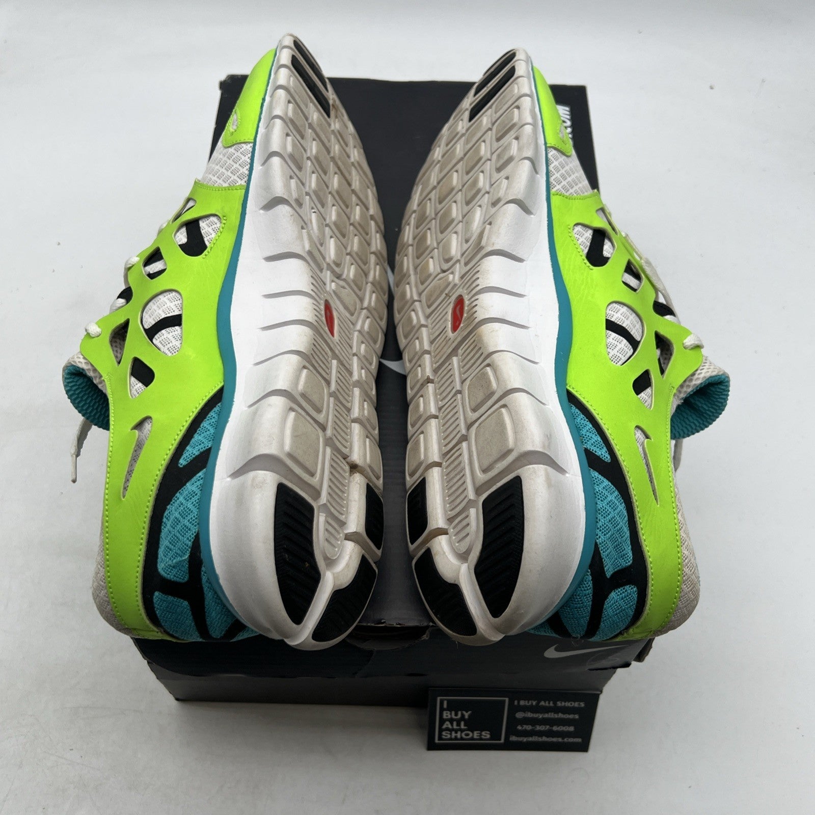Size 13 - Nike Free Run 2 Apple Green Running Nike ID (466985-991)