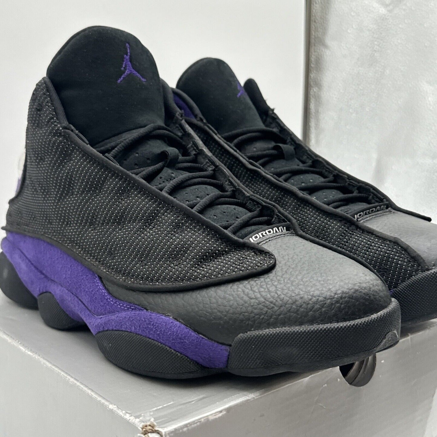 Size 12 - Jordan 13 Retro Court Purple Black Suede Leather Reflective OG All Tre