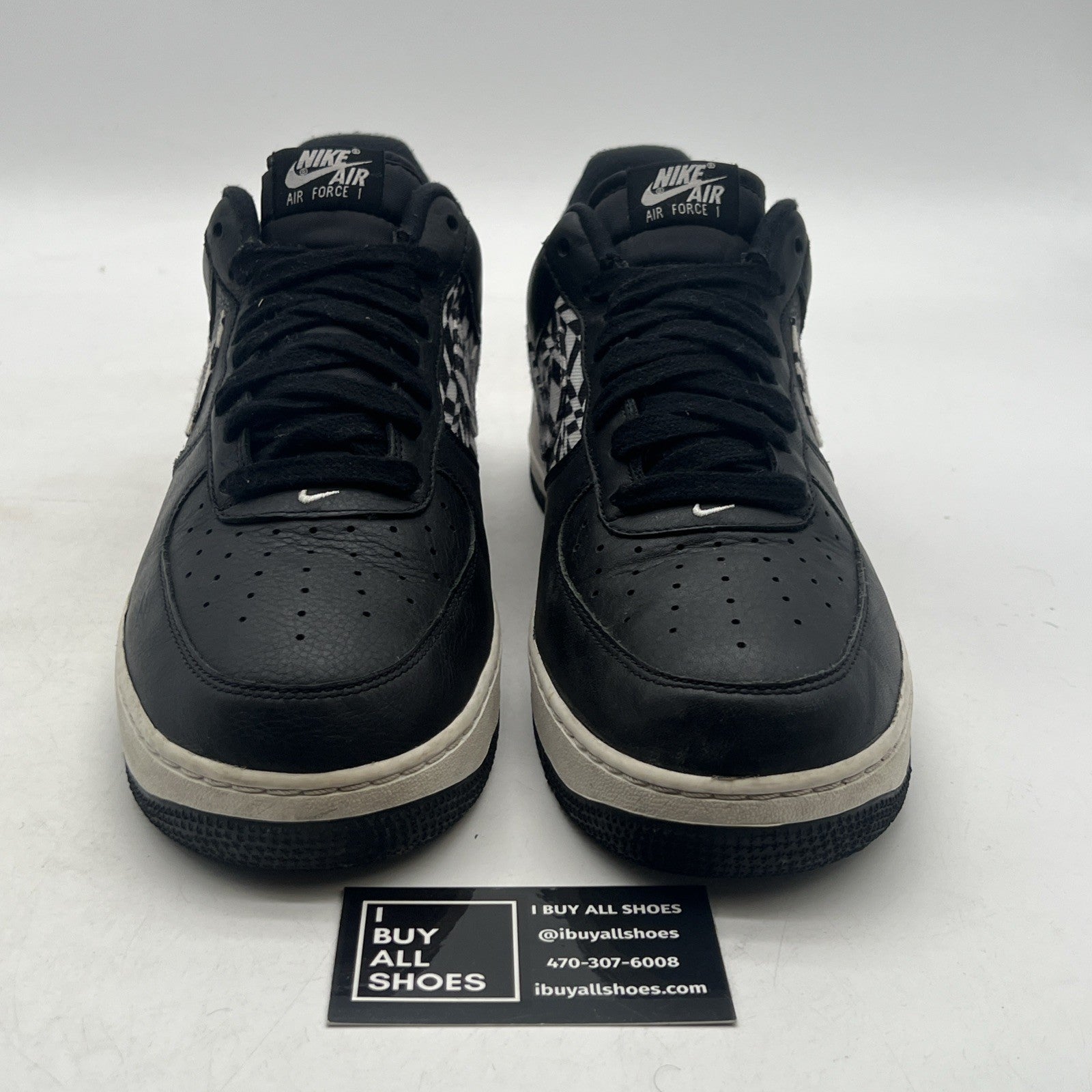 Size 12 - Nike Air Force 1 Low Tiger Camo Black (AQ4131-001)