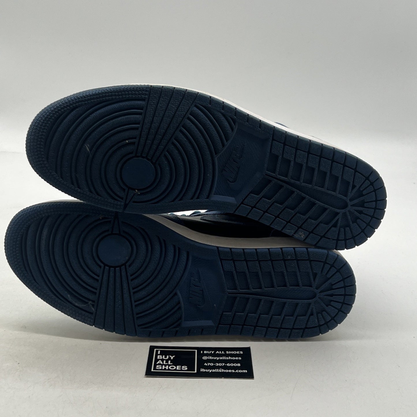 Size 12 - Air Jordan 1 Retro OG High Dark Marina Blue (555088-404)