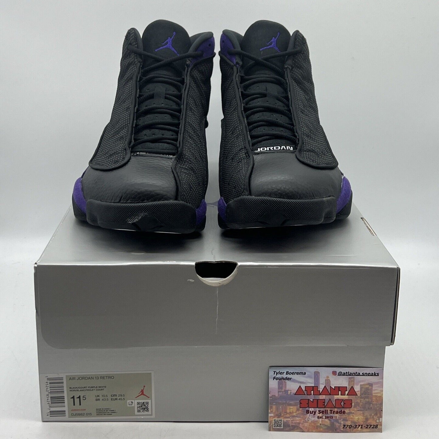 Size 11.5 - Jordan 13 Retro Court Purple Brand New Og All