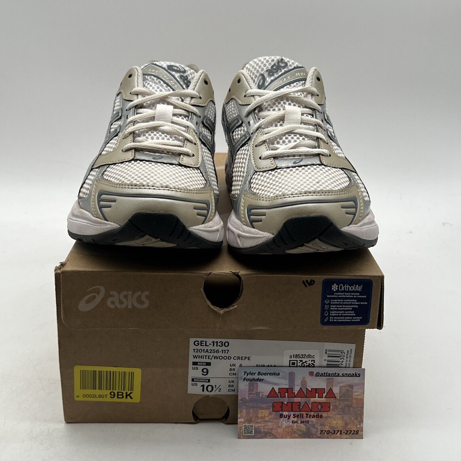 Size 9 - Asics Gel 1130 Wood Crepe  (1201A256-117)