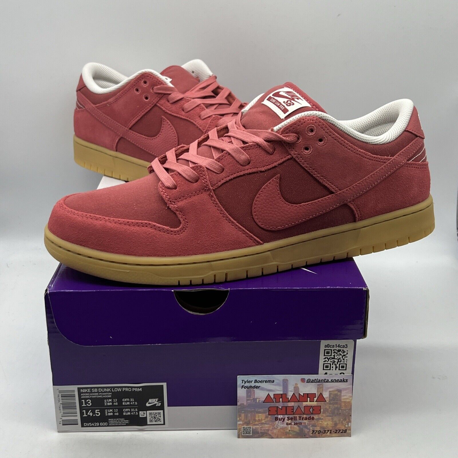 Size 13 - Nike Dunk Low SB Adobe 2023 Brand New Og All