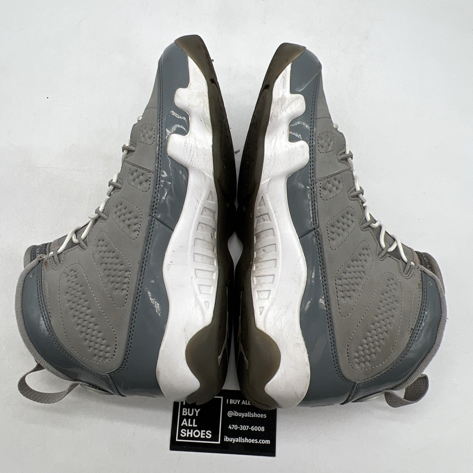 Size 9 - Air Jordan 9 Retro 2012 Cool Grey (302370-015)