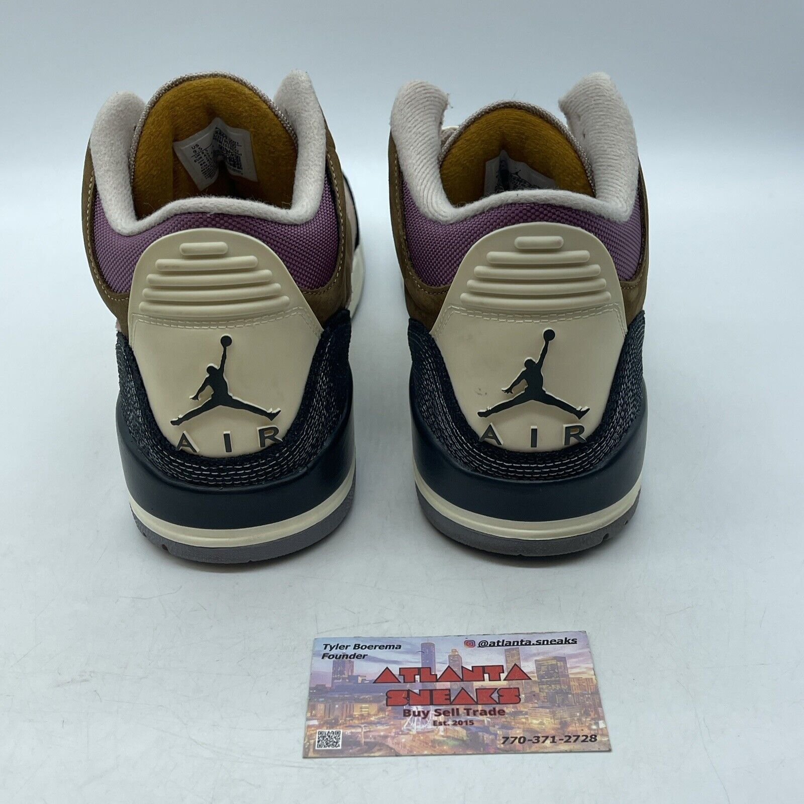 Size 9.5 - Air Jordan 3 Retro SE Winterized Black White Brown (DR8869-200)