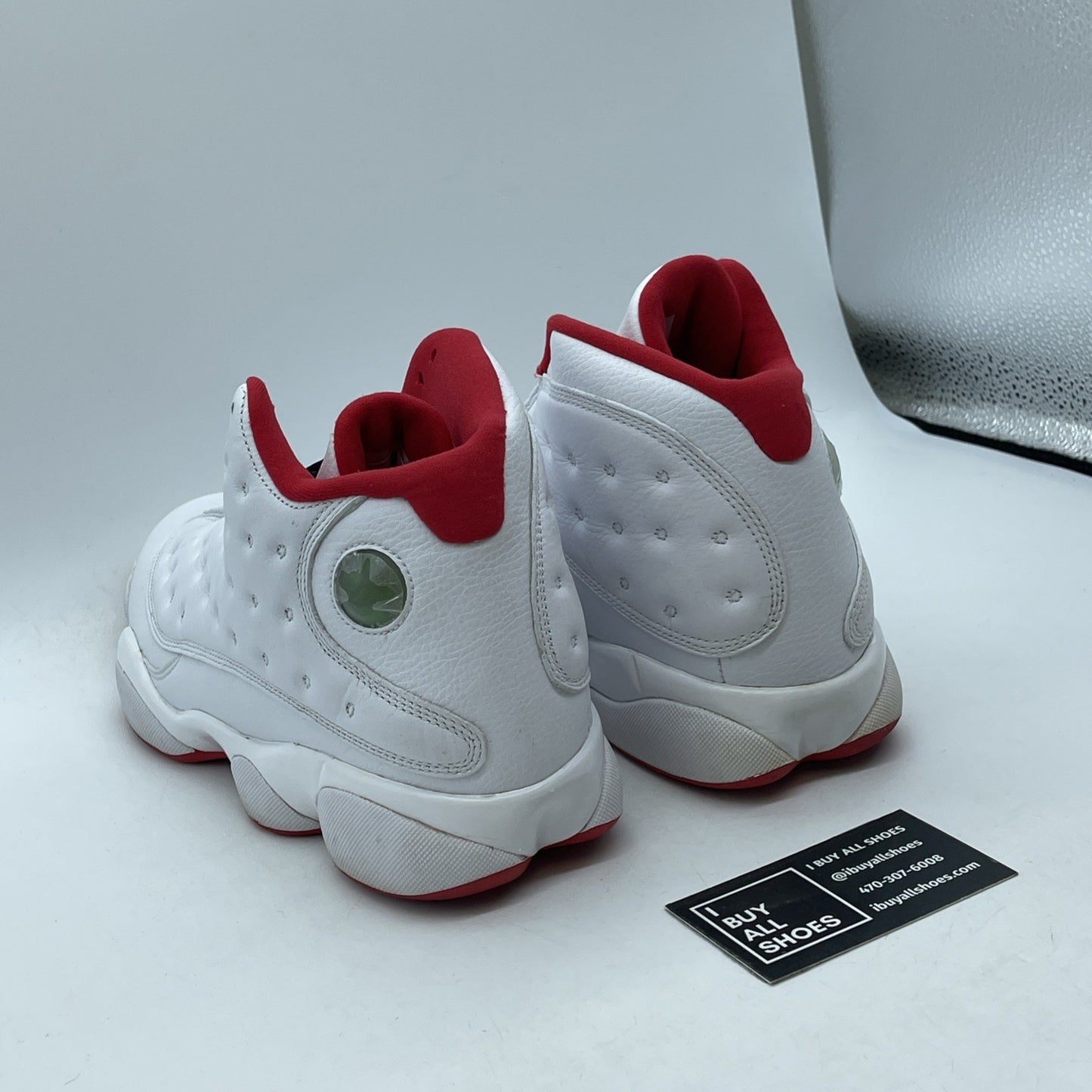 Size 9 - Air Jordan 13 Retro History of Flight Red White Leather (414571-103)