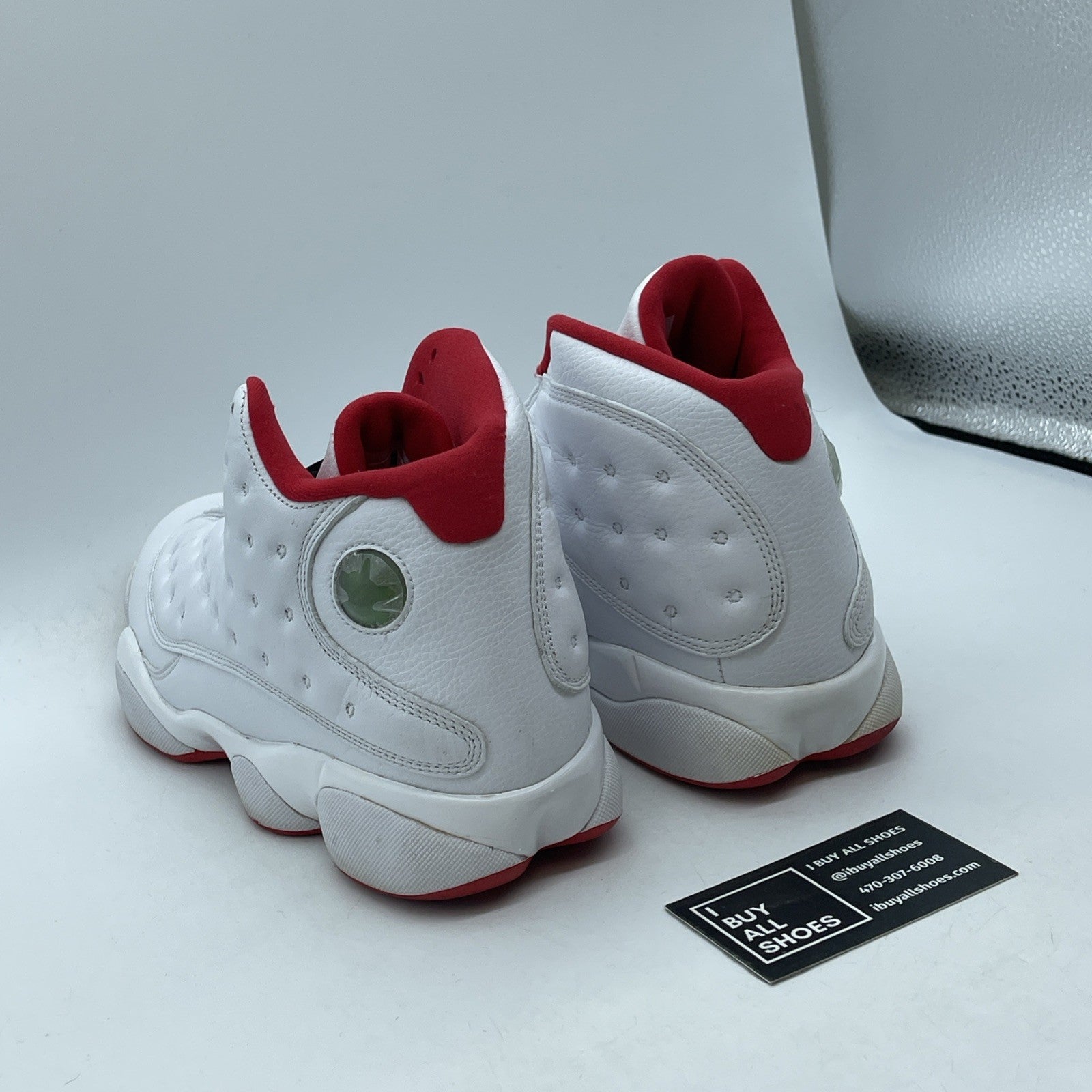 Size 9 - Air Jordan 13 Retro History of Flight Red White Leather (414571-103)