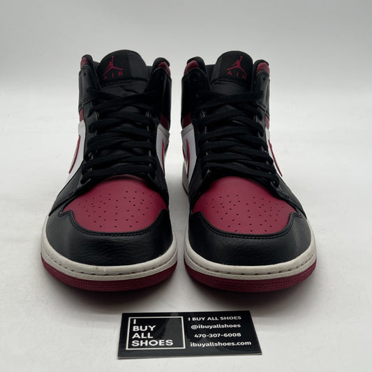 Size 11.5 - Air Jordan 1 Mid Noble Red (554724-066)