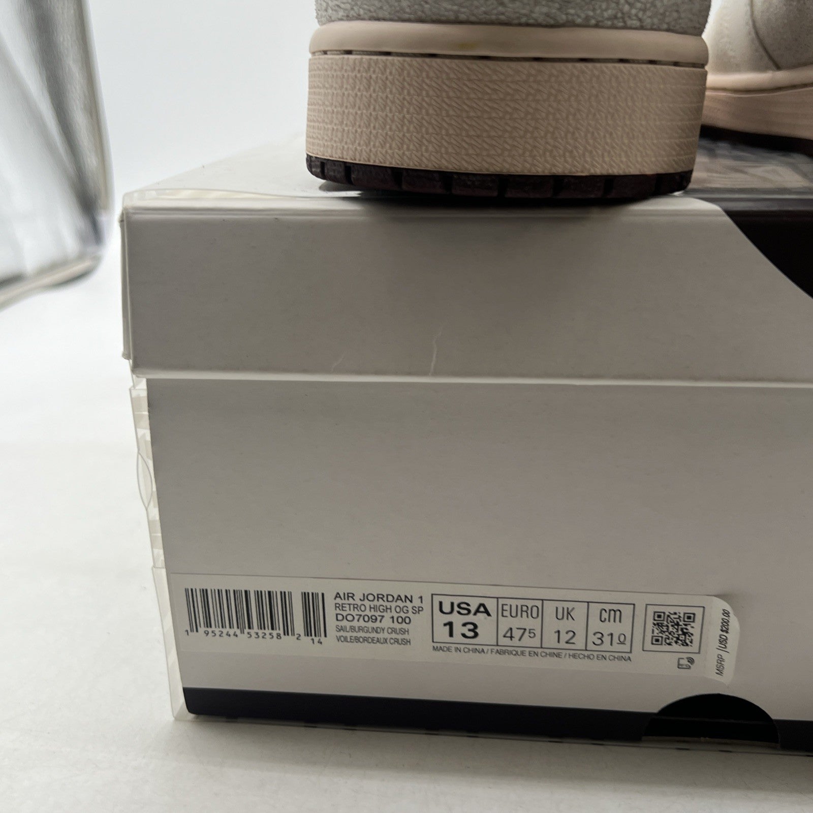 Size 13 - Air Jordan 1 OG x A Ma Maniere High Airness (DO7097-100)
