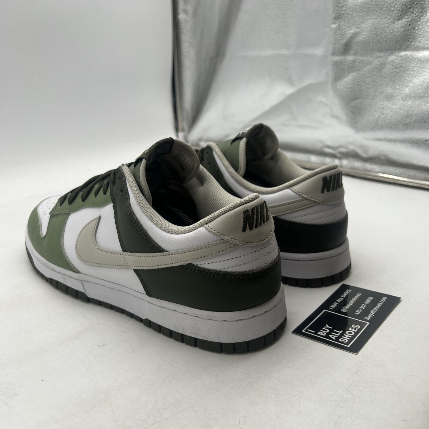 Size 13 - Nike Dunk Low Oil Green (FN6882-100)