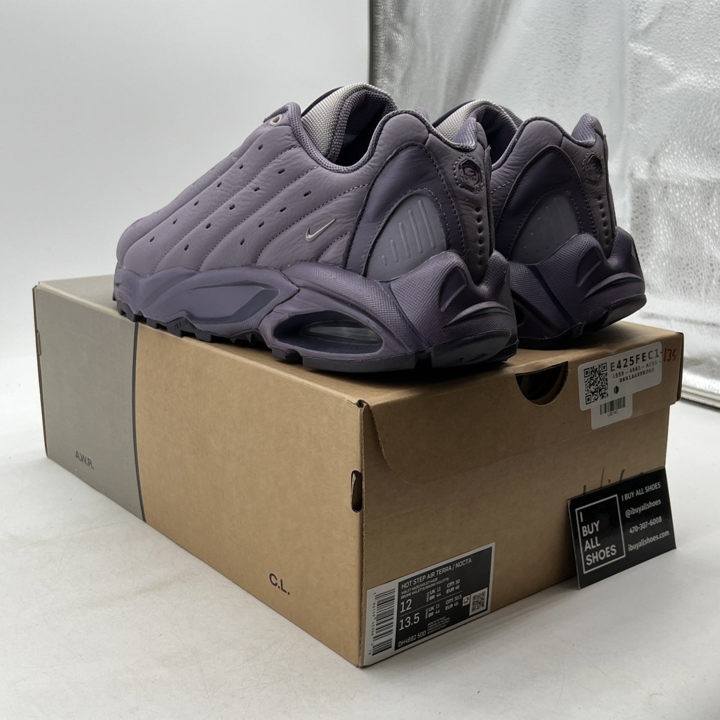 Size 12 - Nike NOCTA x Hot Step Air Terra Purple (DH4692-500)