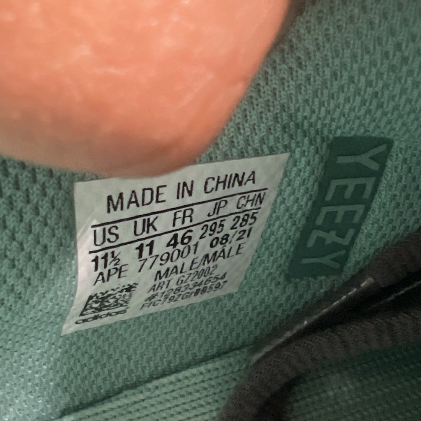 Size 11.5 - adidas Yeezy Boost 700 Faded Azure (GZ2002)