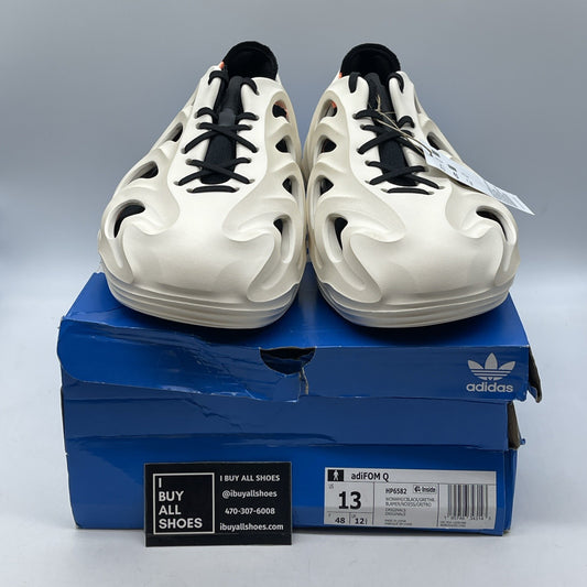 Size 13 - Adidas adiFOM Q Wonder White Black (HP6582)