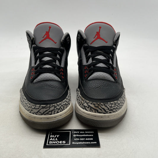 Size 10.5 - Air Jordan 3 Retro OG Mid Black Cement (854262-001)