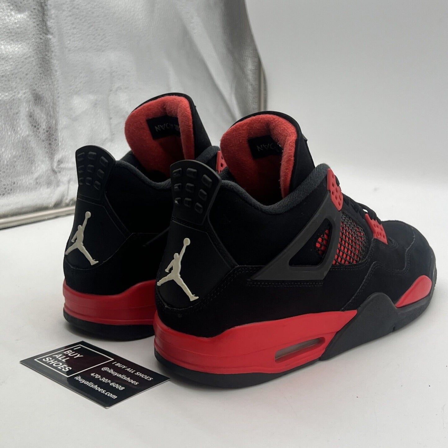 Size 9 - Air Jordan 4 Retro Mid Red Thunder (CT8527-016)