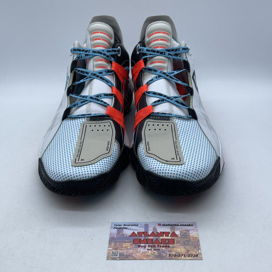 Size 10.5 - adidas Dame 6 x Pusha T I Am My Own Fan 2020 Black Blue (FW5749)