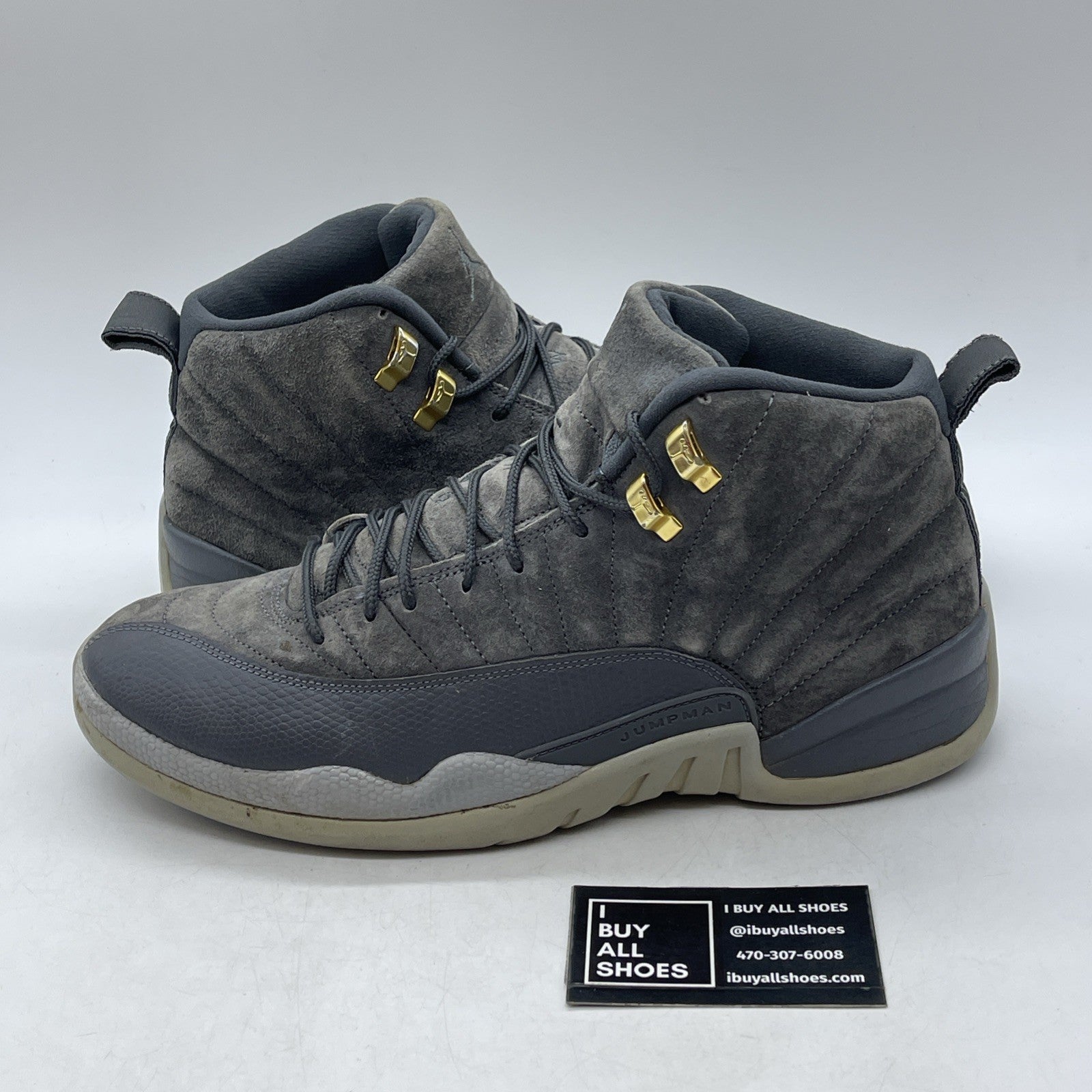 Size 11 - Air Jordan 12 Retro Dark Grey (130690-005)