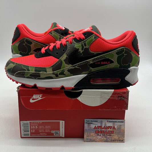 Size 10.5 - Nike Air Max 90 SP 2020 Reverse Duck Camo (CW6024-600)