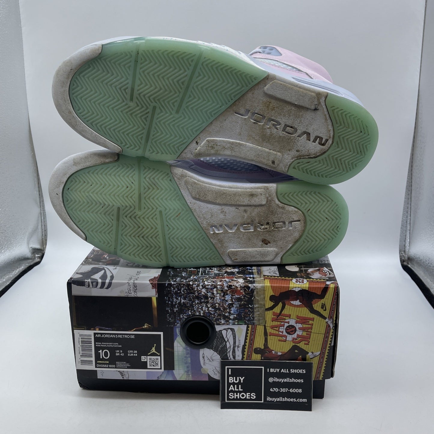 Size 10 - Air Jordan 5 Easter 2022 (DV0562-600)