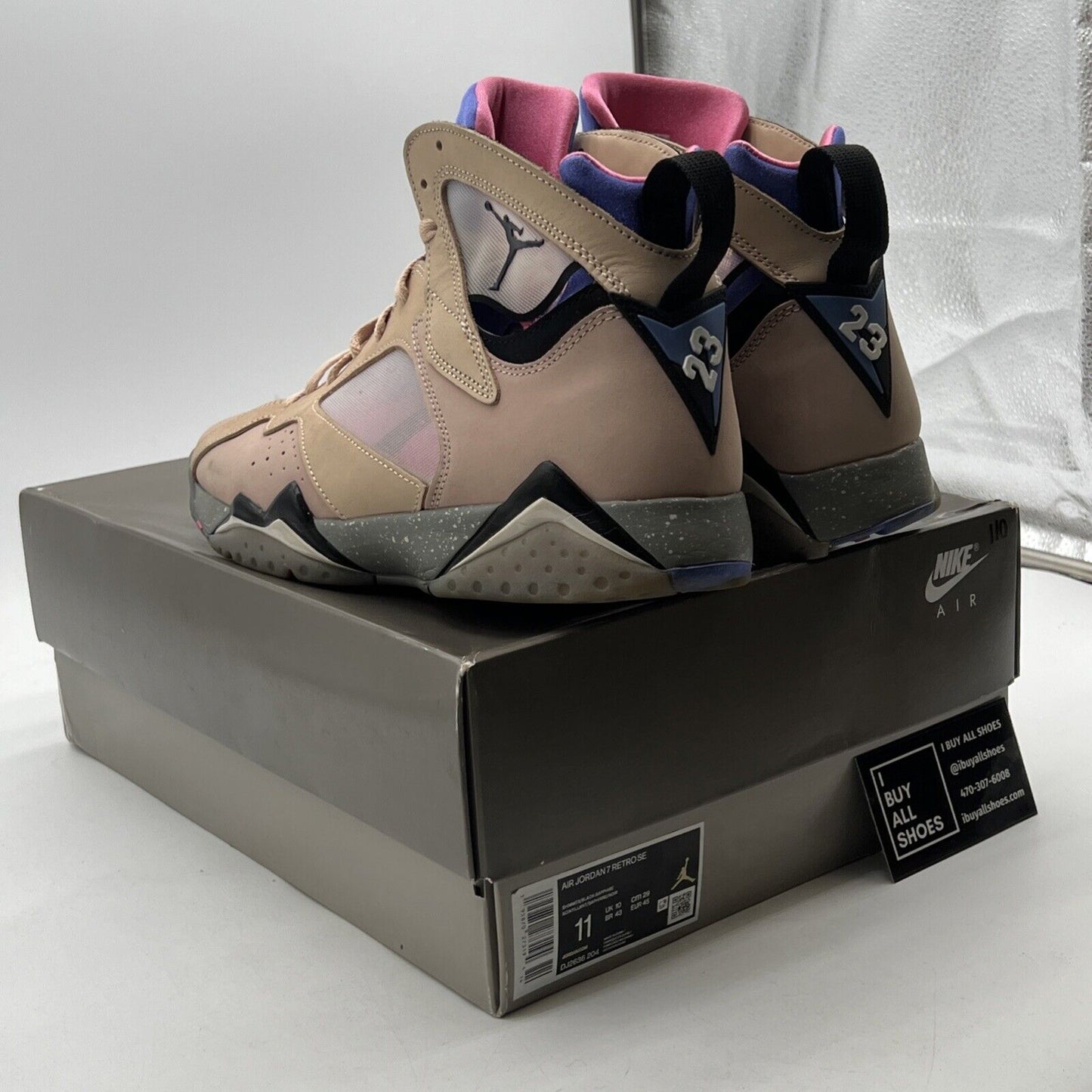 Size 11 - Air Jordan 7 Retro SE Sapphire (DJ2636-204)