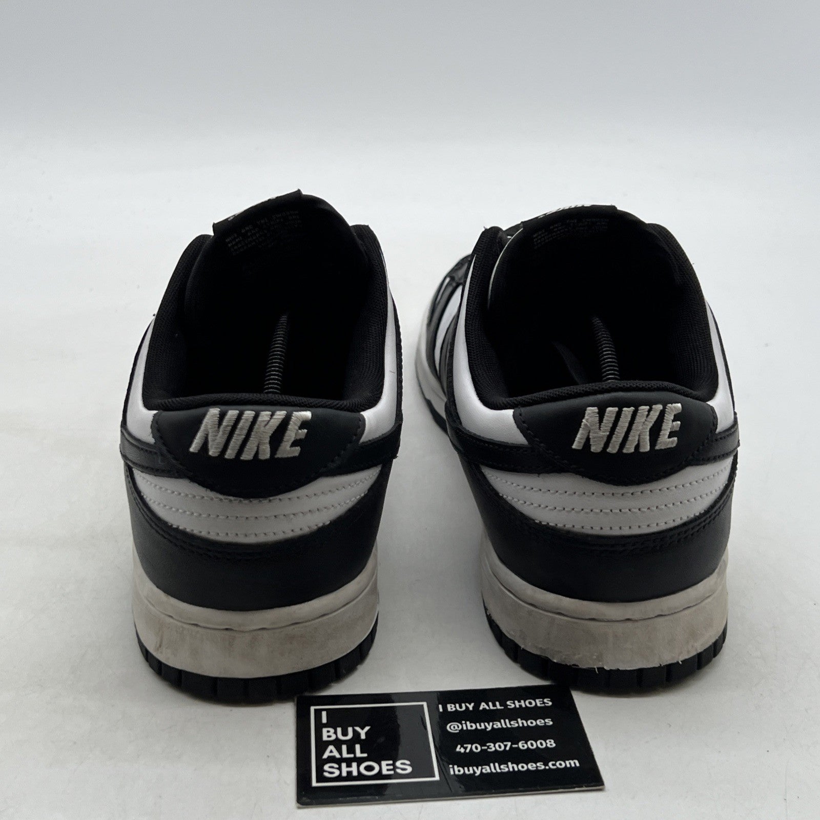 Size 13 - Nike Dunk Low Black White (DV1391-100)