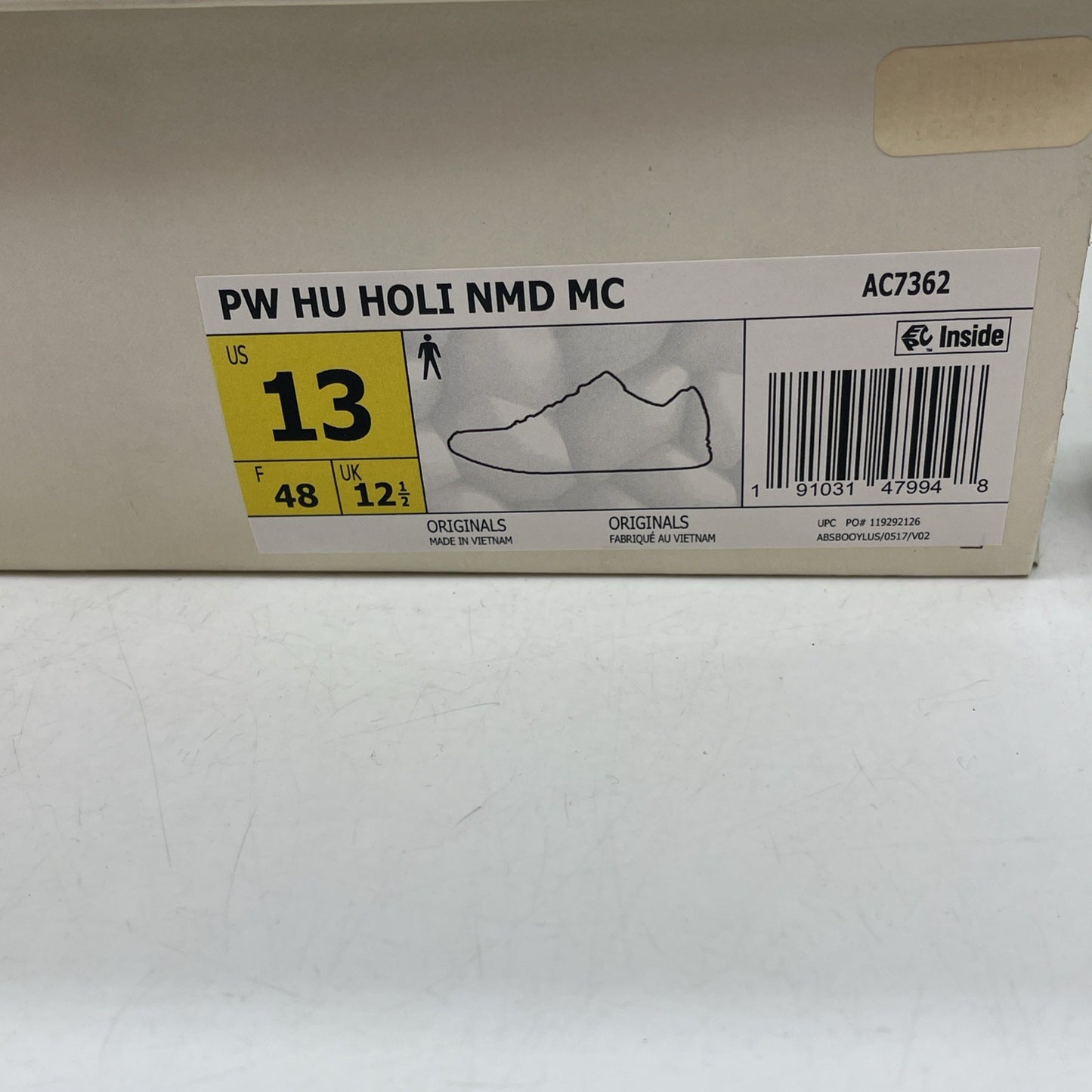 Size 13 - adidas Pharrell x NMD Human Race Trail Holi Festival (AC7362)