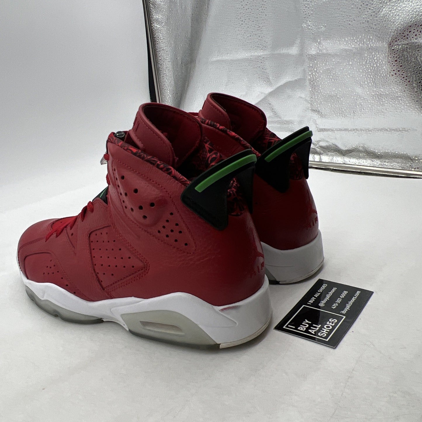 Size 9.5 - Air Jordan 6 Spizike History of Jordan (694091-625)
