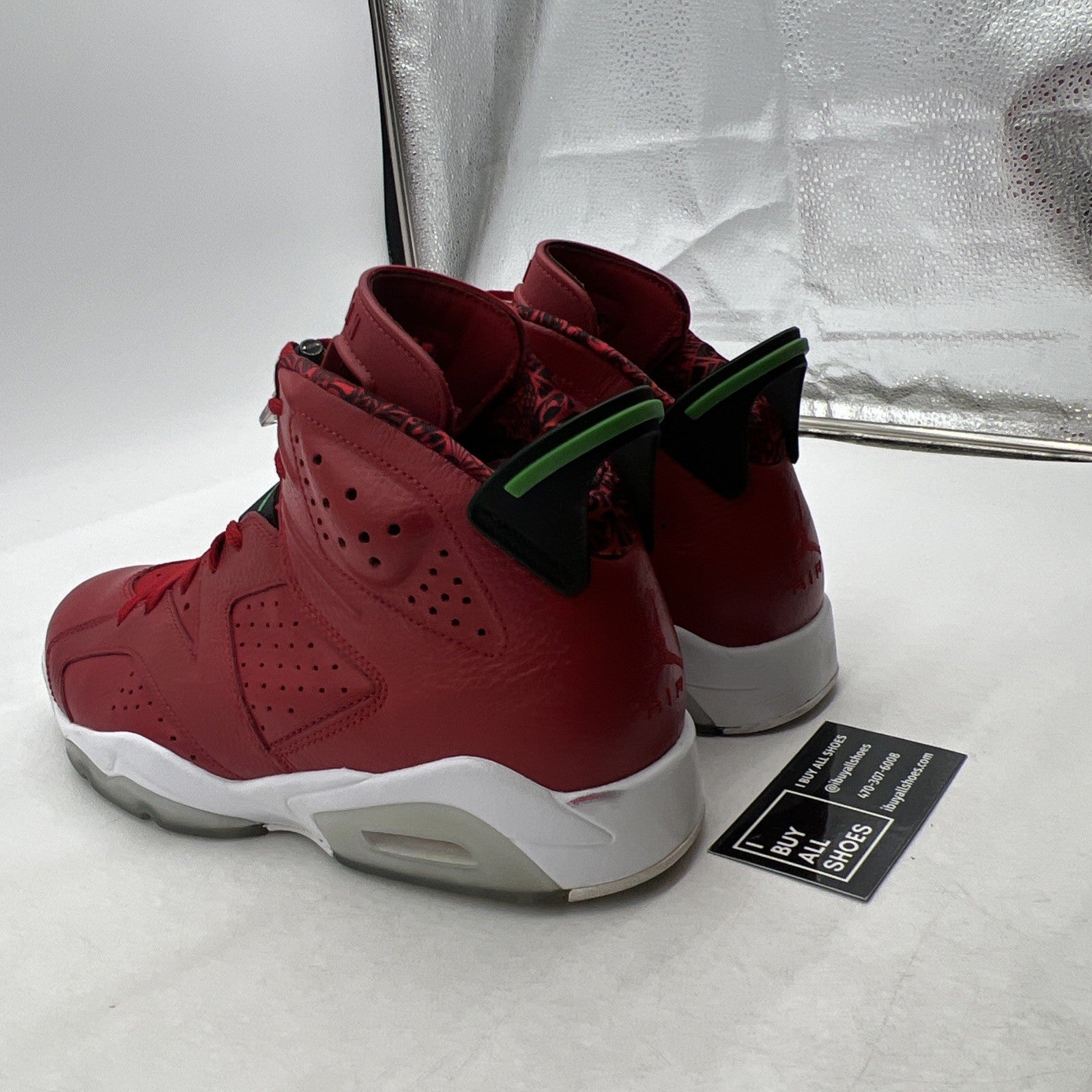 Size 9.5 - Air Jordan 6 Spizike History of Jordan (694091-625)