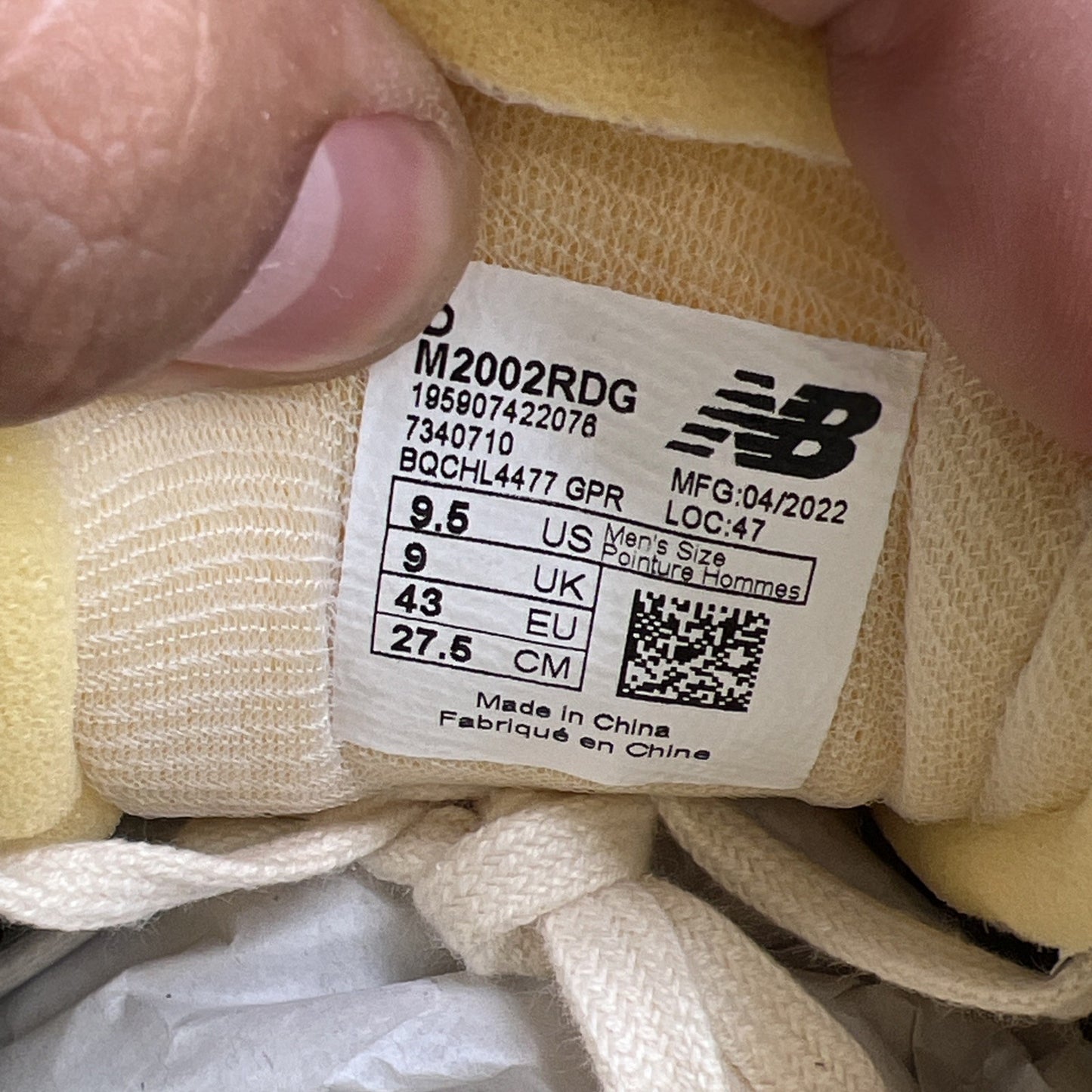 Size 9.5 - New Balance 2002R Protection Pack - Distressed (M2002RDG)