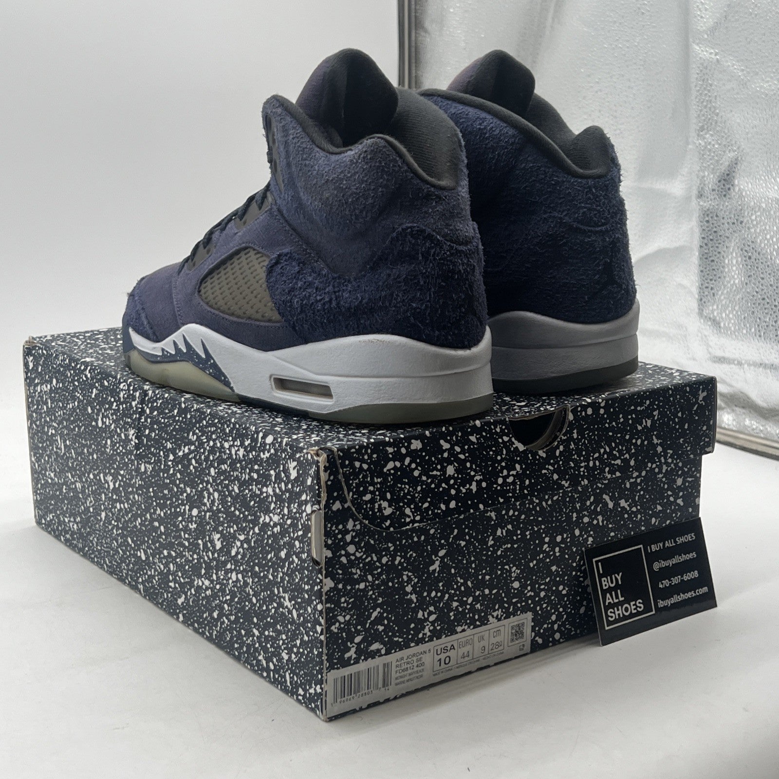 Size 10 - Air Jordan 5 Retro SE Midnight Navy (FD6812-400)
