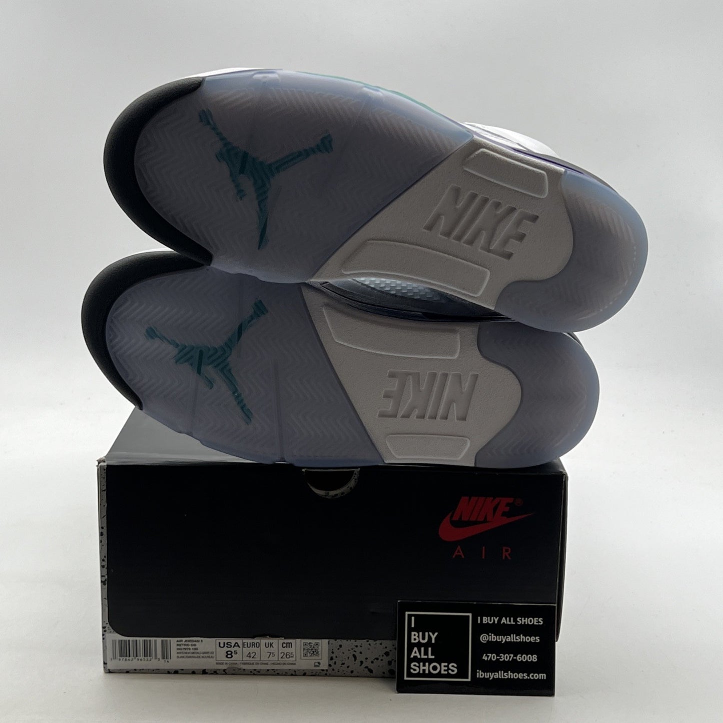 Size 8.5 - Air Jordan 5 Retro 2025 Grape (HQ7978-100)