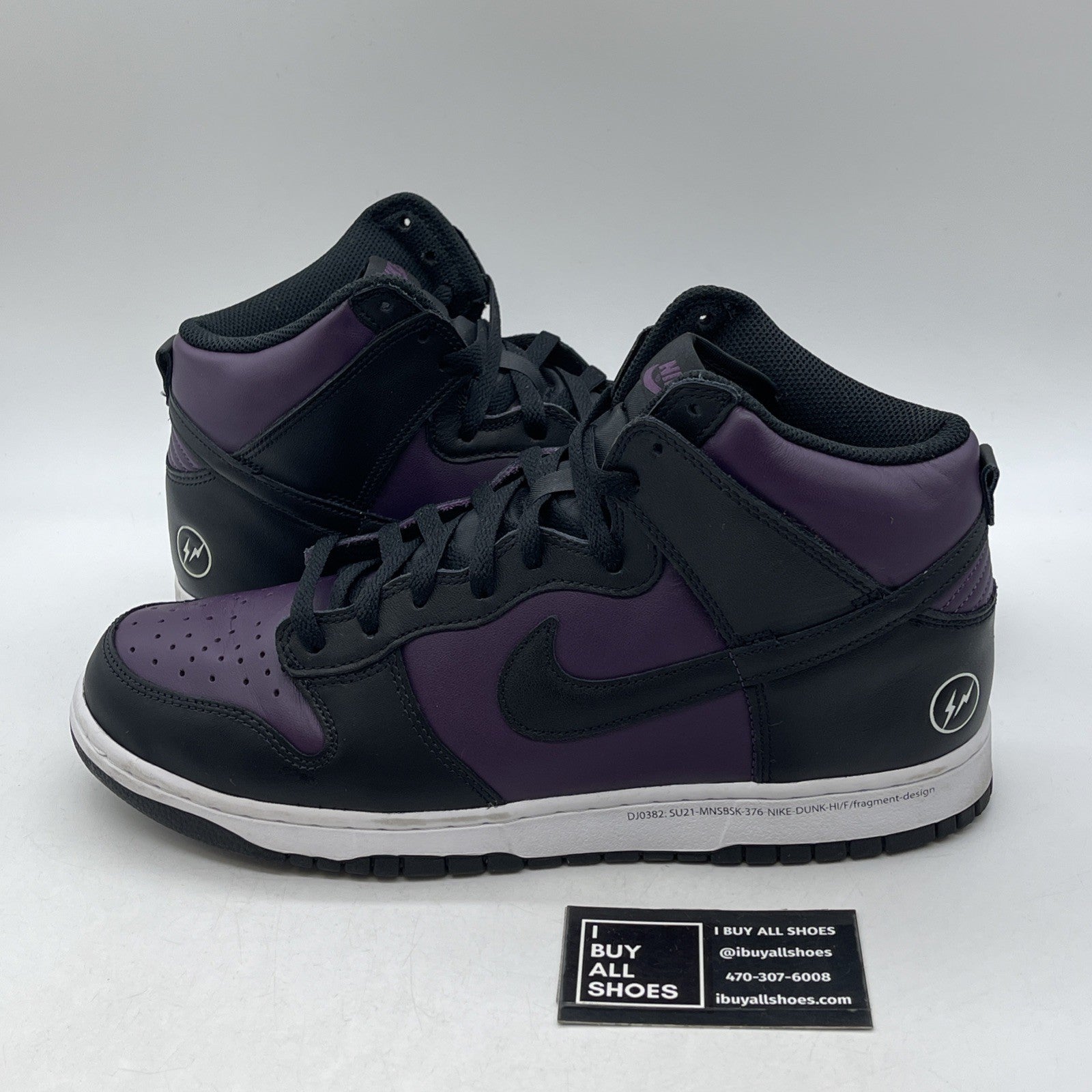 Size 12 - Nike Fragment Design x Dunk High Beijing (DJ0382-600)
