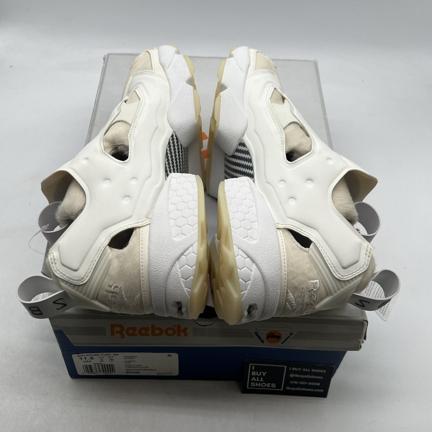 Size 11.5 - Reebok Sneakerboy x InstaPump Fury White (BD2369)